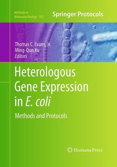 Cover Heterologous Gene Expression in E.coli