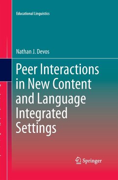 Peer Interactions in New Content and Language Integrated Settings - Devos, Nathan J.