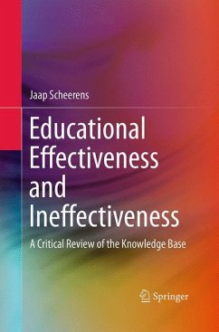 Educational Effectiveness and Ineffectiveness - Scheerens, Jaap