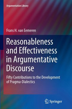 Reasonableness and Effectiveness in Argumentative Discourse - van Eemeren, Frans H.
