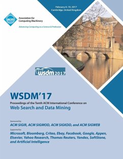 Cover WSDM 2017 Tenth ACM International Conference on Web Search and Data Mining