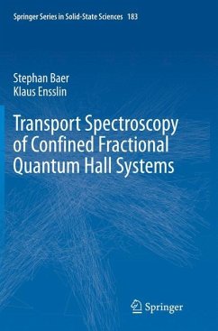 Transport Spectroscopy of Confined Fractional Quantum Hall Systems - Baer, Stephan;Ensslin, Klaus