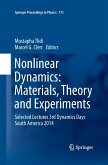 Nonlinear Dynamics: Materials, Theory and Experiments