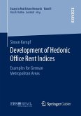Development of Hedonic Of¿ce Rent Indices