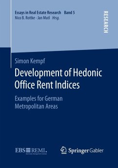 Development of Hedonic Of¿ce Rent Indices - Kempf, Simon