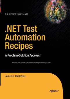 .NET Test Automation Recipes - McCaffrey, James