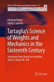 Tartaglia's Science of Weights and Mechanics in the Sixteenth Century