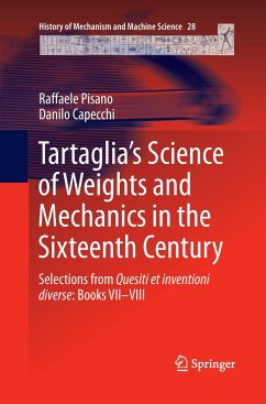 Tartaglia¿s Science of Weights and Mechanics in the Sixteenth Century - Pisano, Raffaele;Capecchi, Danilo