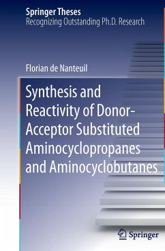 Synthesis and Reactivity of Donor-Acceptor Substituted Aminocyclopropanes and Aminocyclobutanes - de Nanteuil, Florian