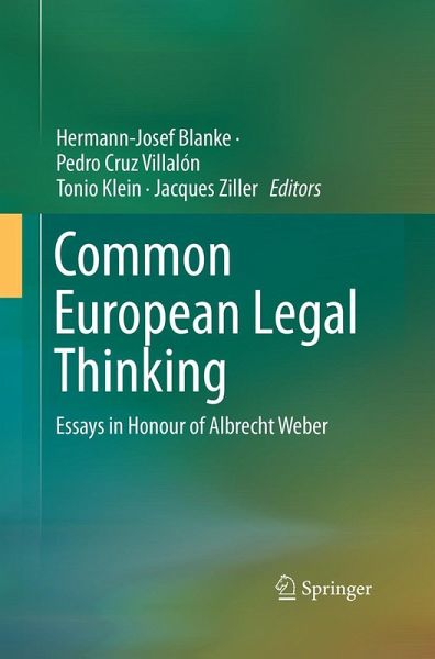 Common European Legal Thinking