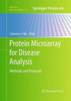 Protein Microarray for Disease Analysis