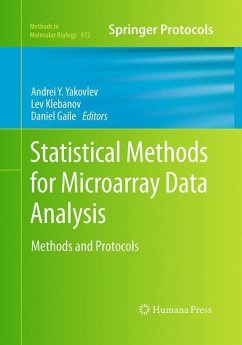 Statistical Methods for Microarray Data Analysis