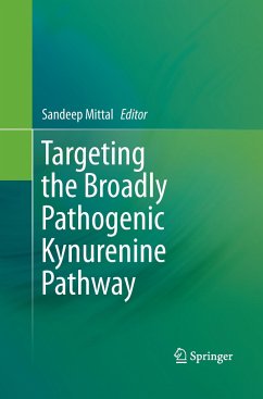 Targeting the Broadly Pathogenic Kynurenine Pathway