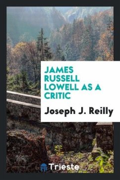 James Russell Lowell as a critic