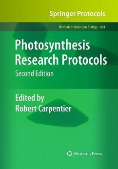 Cover Photosynthesis Research Protocols
