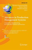 Advances in Production Management Systems. Competitive Manufacturing for Innovative Products and Services