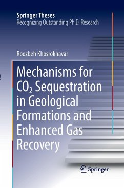 Mechanisms for CO2 Sequestration in Geological Formations and Enhanced Gas Recovery - Khosrokhavar, Roozbeh