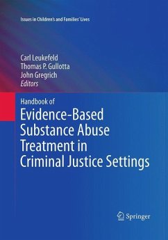 Handbook of Evidence-Based Substance Abuse Treatment in Criminal Justice Settings