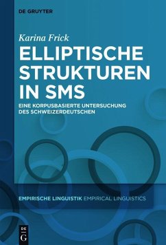 Elliptische Strukturen in SMS (eBook, ePUB) - Frick, Karina