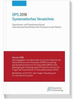 Cover OPS 2018 Systematisches Verzeichnis