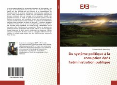 Du système politique à la corruption dans l'administration publique - Libaku Materanya, Christian