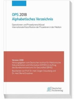 Cover OPS 2018 Alphabetisches Verzeichnis