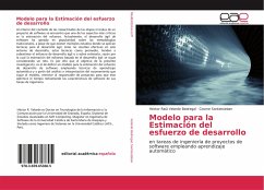 Modelo para la Estimación del esfuerzo de desarrollo - Velarde Bedregal, Héctor Raúl;Santiesteban, Cosme