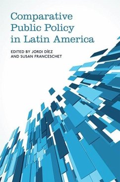Comparative Public Policy in Latin America (eBook, PDF) - Diez, Jordi; Franceschet, Susan