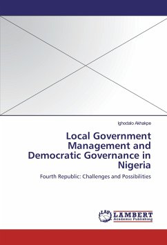 Local Government Management and Democratic Governance in Nigeria