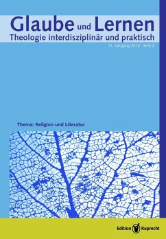 Cover Glaube und Lernen 2/2016 - Einzelkapitel - Religion und Mythopoetik (eBook, PDF)