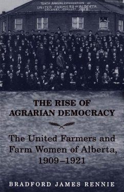 The Rise of Agrarian Democracy (eBook, PDF) - Rennie, Bradford James