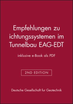 Cover Empfehlungen zu Dichtungssystemen im Tunnelbau EAG-EDT