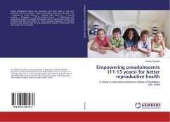 Empowering preadolescents (11-13 years) for better reproductive health