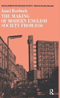 Cover The Making of Modern English Society from 1850