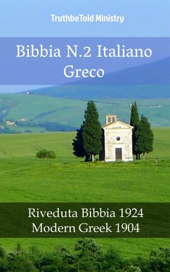 Cover Bibbia N.2 Italiano Greco (eBook, ePUB)