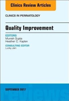 Cover Quality Improvement, an Issue of Clinics in Perinatology