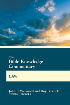 Bible Knowledge Commentary Law - Walvoord, John F; Zuck, Roy B