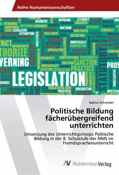 Politische Bildung fächerübergreifend unterrichten