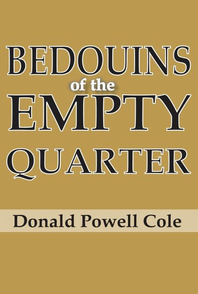 Bedouins of the Empty Quarter (eBook, PDF)