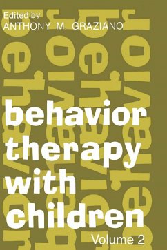 Behavior Therapy with Children (eBook, ePUB)