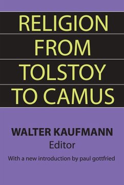 Religion from Tolstoy to Camus (eBook, PDF)