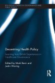 Decentring Health Policy (eBook, PDF) Decentring Health Policy (eBook, PDF)