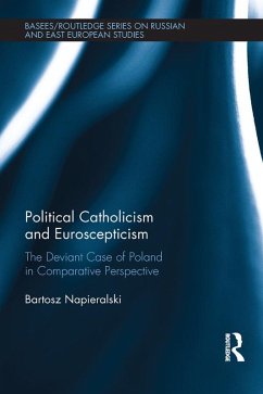 Political Catholicism and Euroscepticism (eBook, ePUB) - Napieralski, Bartosz