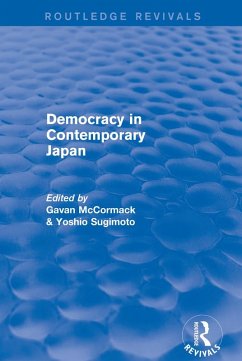 Cover Democracy in Contemporary Japan (eBook, ePUB)