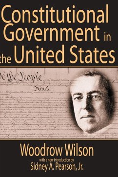 Cover Constitutional Government in the United States (eBook, ePUB)