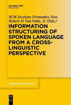 Cover Information Structuring of Spoken Language from a Cross-linguistic Perspective (eBook, PDF)