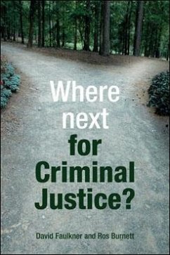 Cover Where next for criminal justice? (eBook, ePUB)