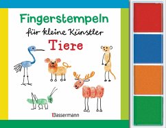 Fingerstempeln für kleine Künstler-Set - Tiere - Pautner, Norbert