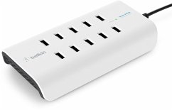 Belkin Rockstar 10-Port USB-Lad. 120W, 2,4A je Port,weiß B2B139vf