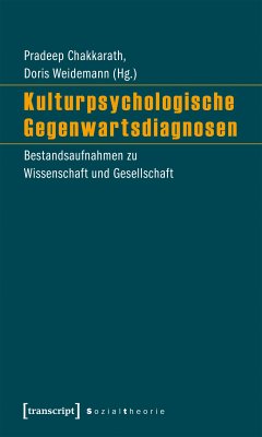 Kulturpsychologische Gegenwartsdiagnosen (eBook, PDF)